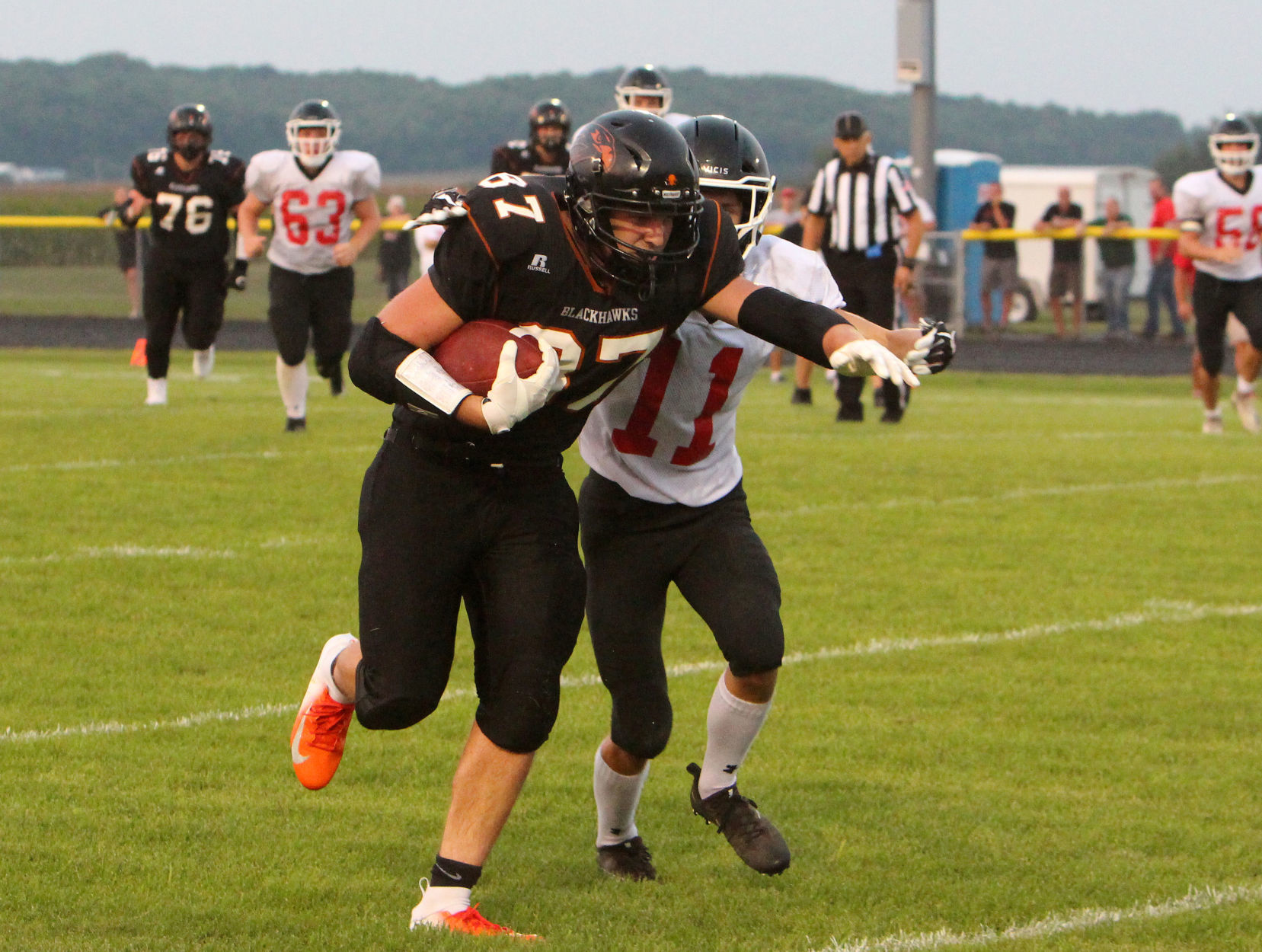 Somerset at Bloomer football 8-17-18